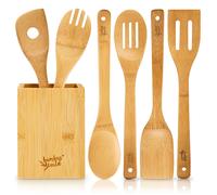 Juego de utensilios de cocina con soporte