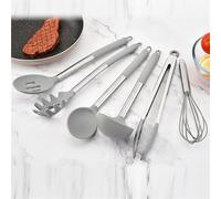 Juego de utensilios de cocina de silicona, 15 piezas, resistentes al calor hasta 230 °C, antiadherentes, sin BPA, aptos for lavavajillas.