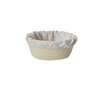 Juego de utensilios de cocina hechos a mano para fermentación de cuerda de algodón para el hogar, cesta de almacenamiento 04