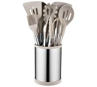 Juego De Utensilios De Cocina - Juegos De Utensilios De Cocina | Cucharas De Cocina | 2pcs De Cocina Antiadherente Para El Hogar | Herramientas De Cocina De Acero Inoxidable De Silicona | Kit De C