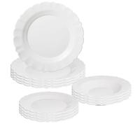 Juego de Vajilla de 12Pzs Blanco San Ignacio