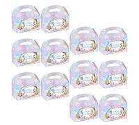 Juego de vajilla de fiesta de sirenas para niños, celebración de cumpleaños, cajas de papel, bolsas colgantes, remolinos colgantes, pancartas, decoración de pasteles, suministros de fiesta