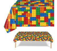 Juego de vajilla para fiestas, cumpleaños infantiles, platos de papel, mantel, servilletas, tazas, decoraciones de dibujos animados (mantel)