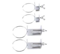 Juego de válvulas flotantes de acero para control de agua con clip, válvulas flotantes de nivelación automática, instalación sencilla para canales y tanques, control de nivelación automático