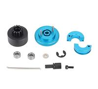 Juego de variador de velocidad con volante de inercia 13T, embrague metálico para motor Nitro RC 1/10, kit duradero de embrague y rodamiento con muelles para buggy, camión monstruo (Azul)
