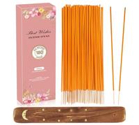 Juego de varillas de incienso, 180 unidades de varillas de incienso Mix Incense Sticks con soporte para incienso, 9 fragancias Juego de regalo para relajación, aromaterapia y fragancia