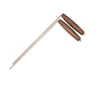 Juego de varillas giratorias con agarre cómodo, ideal para principiantes y expertos en radiestesia acuática o investigación paranormal, mango ergonómico de madera