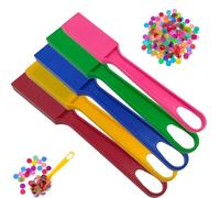 Juego de varitas de bingo magnéticas de alta calidad, 100 chips de anillo de metal de precisión de 19 mm, fuerte barrido magnético para tarjetas de bingo, lotería, contadores de matemáticas en el aula