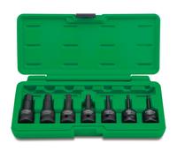 Juego de vasos de impacto hexagonales TOPTUL 1/2 " 4, 5, 6, 8, 10, 12 mm