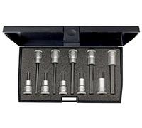 Juego de vasos destornilladores 3/8" 10 pzas hexagonal 4-10 mm