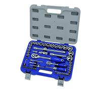 Juego de vasos hexagonales 1/2" (8-32mm) y 1/4" (4-13mm), 58 piezas