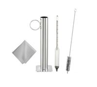 Juego de vasos medidores de hidrómetro de densidad líquida de precisión tiene un de seguridad para los dedos para un uso seguro juego de vasos medidores de hidrómetro profesional un