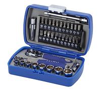 Juego de vasos y puntas de 1/4", 37 piezas marca IRIMO