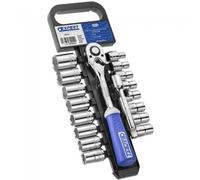 Juego de vasos y tinquete EXPERT de 1/2", 18 piezas - E032942