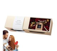 Juego de velas perfumadas, romántica y vela perfumada con flores artificiales, exquisita, juegos de velas de regalo para cumpleaños, Navidad, día de San Valentín, aniversarios