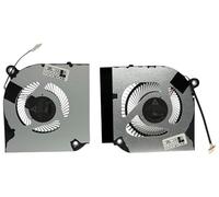 Juego de ventilador de refrigeración CPU + GPU para Acer Nitro 5 AN515-44 AN515-45, AN515-55, AN515-56, AN515-57, AN517-41, AN517-52, AN517-53, Nitro 5 AN517-53, Nitro 5 AN517-55 4. PN: DD