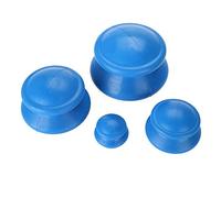 Juego de Ventosas, Juego de Ventosas de Silicona, Ventosas, Ventosas de Silicona de 4 Piezas Producto de Masaje para el Cuidado de la Salud con Ventosas Médicas Chinas