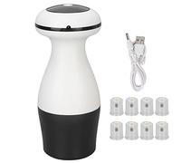 Juego de Ventosas, Juego de Ventosas Eléctricas Profesional Portátil 8 Tazas de Terapia de Succión Masajeador de Ventosas Juego de Terapia de Ventosas para Masaje con Ventosas Articulaciones