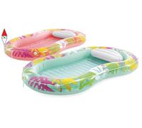 juego de verano Intex (inflable) colchón oasis tropical cm 206x122