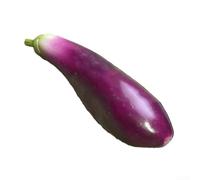 Juego de verduras artificiales realistas hechas de plástico para decoración de encimera de cocina, restaurante, mesa, escaparate y diseño floral (berenjena)