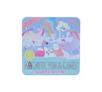 Juego de viaje magnético Floss and Rock, divertido juego de fantasía 4 en 1 para niños