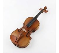 Juego de violín 4/4 de tamaño completo para estudiantes, violines acústicos para principiantes y adultos, construcción de madera maciza con incrustaciones a mano con 4 afinadores finos, funda ligera