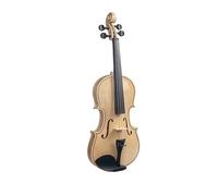 Juego De Violín Acústico 4/4, Violín Para Estudiantes, Acabado De Alto Brillo, Parte Superior Con Caja De Cuerdas De Arco De Violín, Conjunto Completo