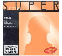Juego de violín mediano superflexible E con hilo de aluminio