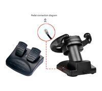 Juego de Volante de Carreras para Ps3 / Pc, Joysticks de VibracióN, Controlador Remoto, Controlador de ConduccióN Imulado