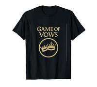 Juego de votos para Boda, Fiesta, Oro, Anillo de diseño Camiseta