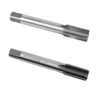 Juego de y troqueles - Herramienta de reparación de pedal de bicicleta, varilla de roscado de manivela | Grifo de rosca de máquina y troquel de rosca para mano derecha, fuerte