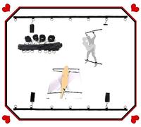 Juego De Yoga para Ejercicios En Interiores, Accesorio Habitación, Regalo Que Mejora La Vida.