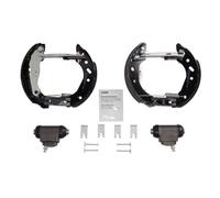 Bosch Kit de freno trasero de tambor KS600 Super Pro 1 juego completo premontado
