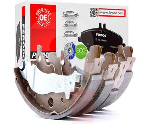 Juego de Zapatas de Freno Traseras FERODO FIAT DUCATO Peugeot BOXER 2.0