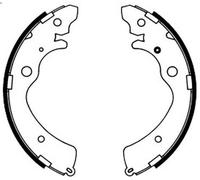 Juego de zapatas de frenos ABE C04011ABE para HONDA FR-V (BE) 2 2005-2006