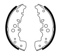 Juego de zapatas de frenos ABE C08023ABE