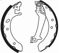Juego de zapatas de frenos ABE C0G025ABE para FORD MONDEO I (GBP) 2 1993-1996