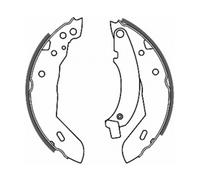 Juego de zapatas de frenos ABE C0P002ABE