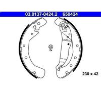 Juego de zapatas de frenos ATE 03.0137-0424.2 OPEL COMBO Tour 1.4 2004-2011