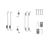 BOSCH Juego de accesorios, zapatas de freno para NISSAN: Pixo, Micra & SUZUKI: Alto (Ref: 1 987 475 323)