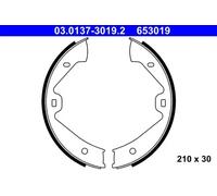 Juego de zapatas de frenos, freno de estacionamiento 03.0137-3019.2 ATE para VW