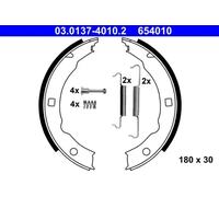 Juego de zapatas de freno, freno de estacionamiento ATE 03.0137-4010.2
