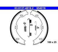 Juego de zapatas de freno, freno de estacionamiento ATE 03.0137-4016.2
