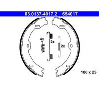 Juego de zapatas de frenos, freno de estacionamiento 03.0137-4017.2 ATE