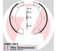 Juego de zapatas de frenos, freno de estacionamiento 10990.105.8 ZIMMERMANN