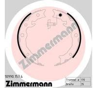 Juego de zapatas de frenos, freno de estacionamiento 10990.157.4 ZIMMERMANN