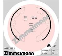 ZIMMERMANN 10990.159.1 Zapatas de freno de mano