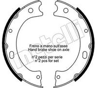 Juego de zapatas de frenos, freno de estacionamiento 53-0289 METELLI para NISSAN