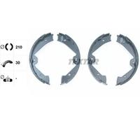 Juego de zapatas de frenos, freno de estacionamiento 91074700 TEXTAR para VW