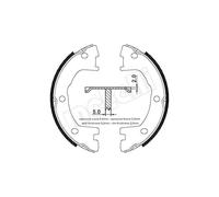 Juego De Zapatas De Frenos Freno De Estacionamiento Metelli 53-0077 para Iveco